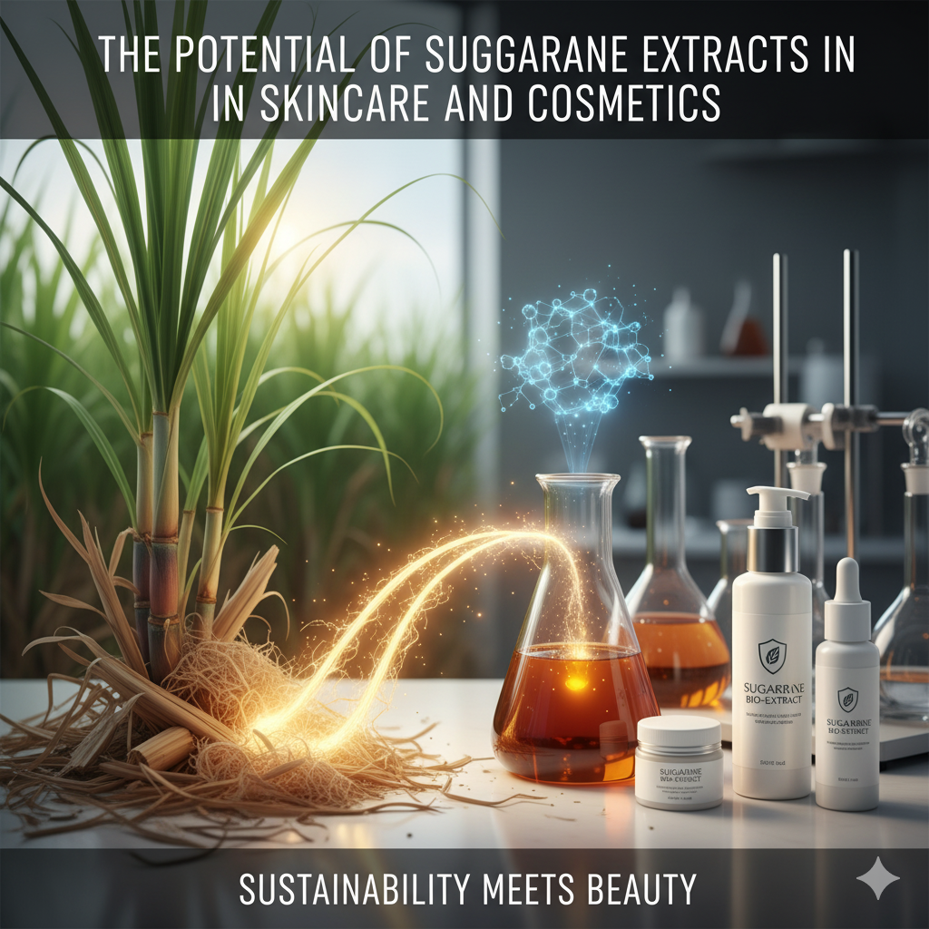 The Potential of Sugarcane Extracts in Skincare and Cosmetics